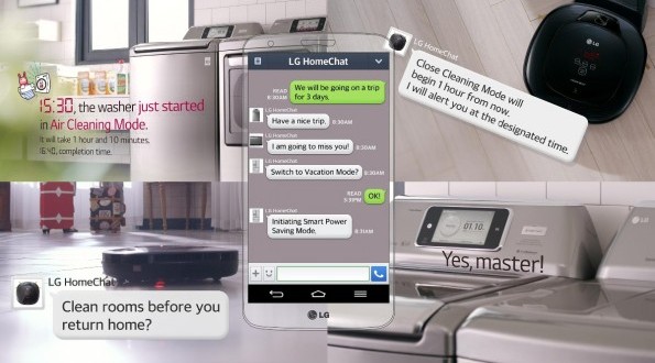LG HomeChat – Verbraucher sollen mit ihrer Waschmaschine kommunizieren können